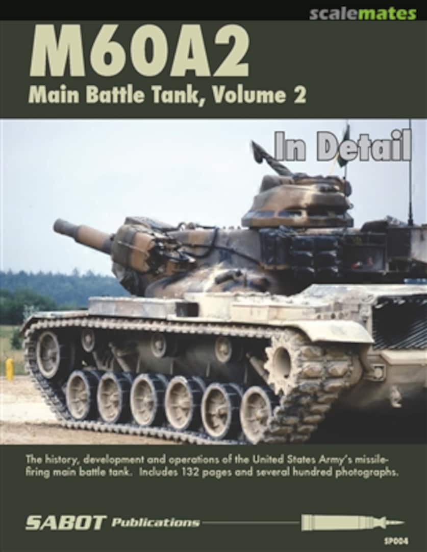 Cover M60A2 Main Battle tank SP004 SABOT Publications