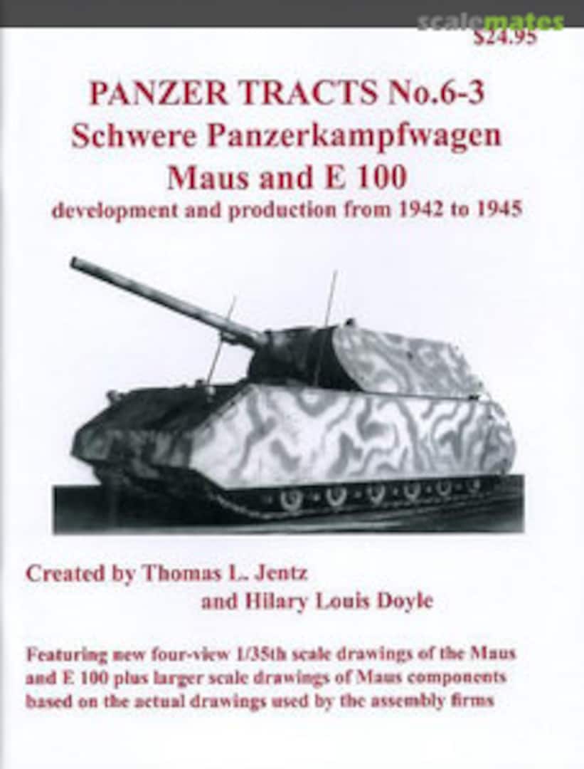 Cover Schwere Panzerkampfwagen Maus and E100 6-3 Panzer Tracts