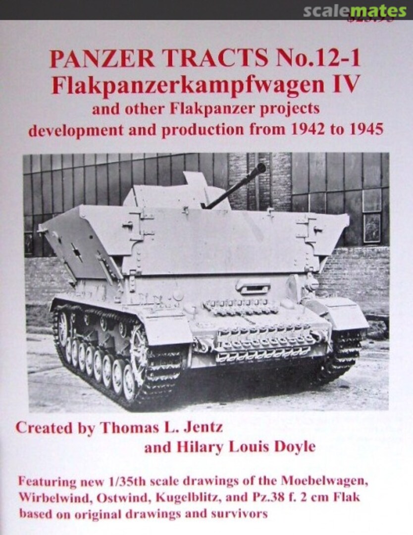Cover Flakpanzerkampfwagen IV 12-1 Panzer Tracts Cover Flakpanzerkampfwagen IV 12-1 Panzer Tracts
