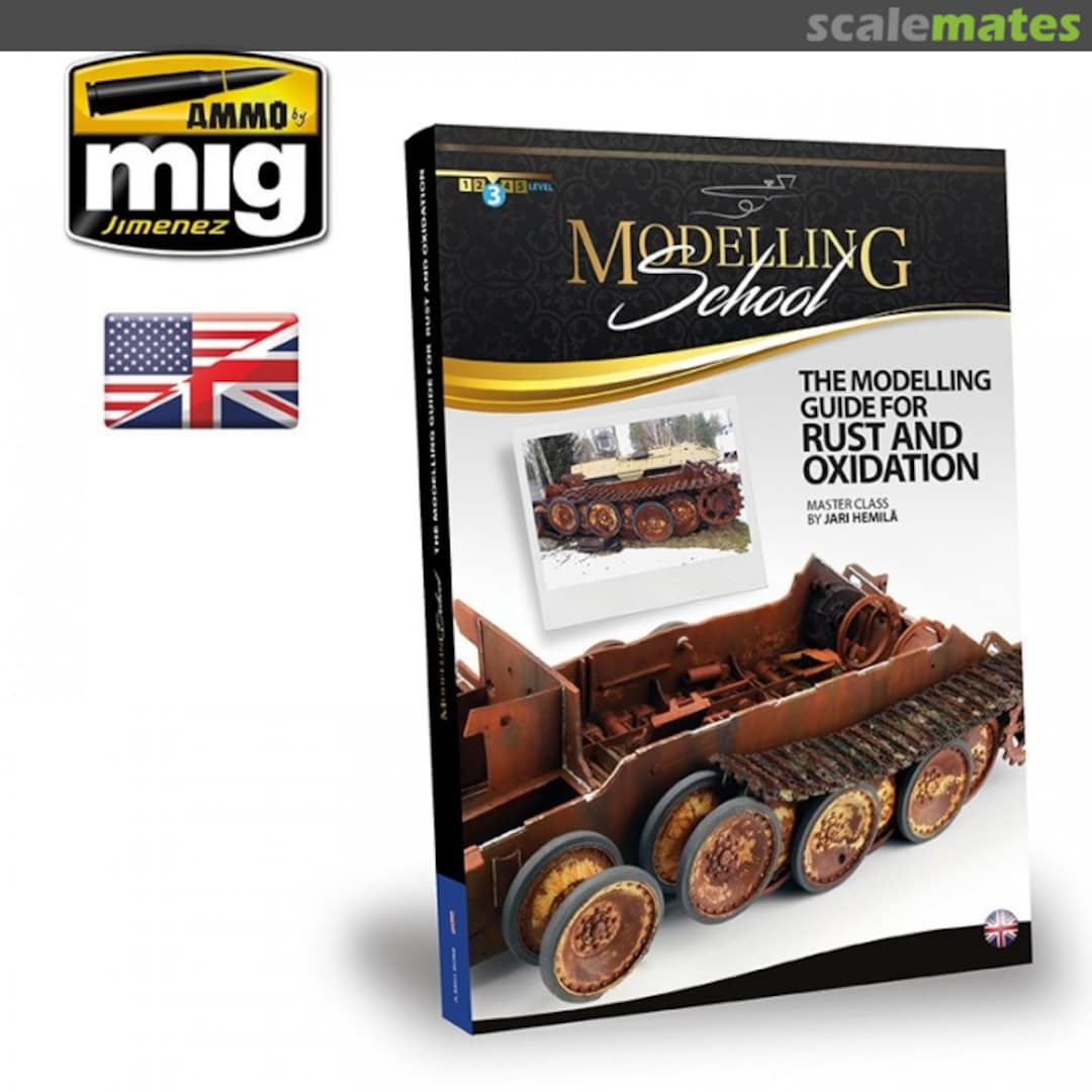 Cover The Modelling Guide for Rust and Oxidation A.MIG-6098 Ammo by Mig Jimenez Cover The Modelling Guide for Rust and Oxidation A.MIG-6098 Ammo by Mig Jimenez