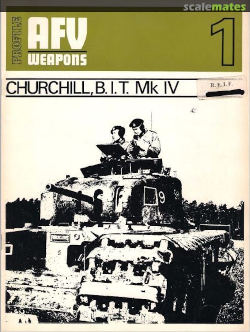 Cover Churchill, B.I.T. Mk IV 1 Profile Publications Cover Churchill, B.I.T. Mk IV 1 Profile Publications