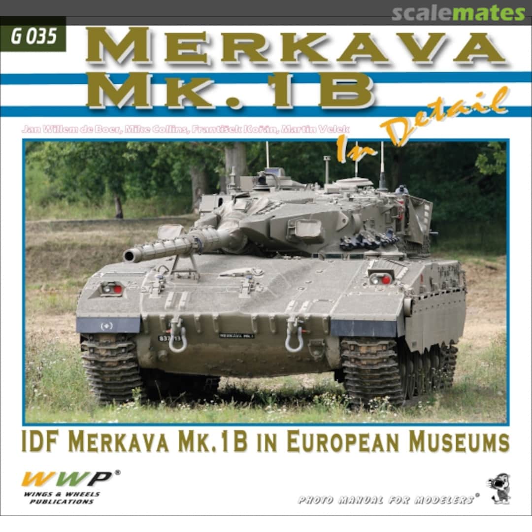 Cover Merkava Mk. 1B in Detail G 035 WWP Cover Merkava Mk. 1B in Detail G 035 WWP