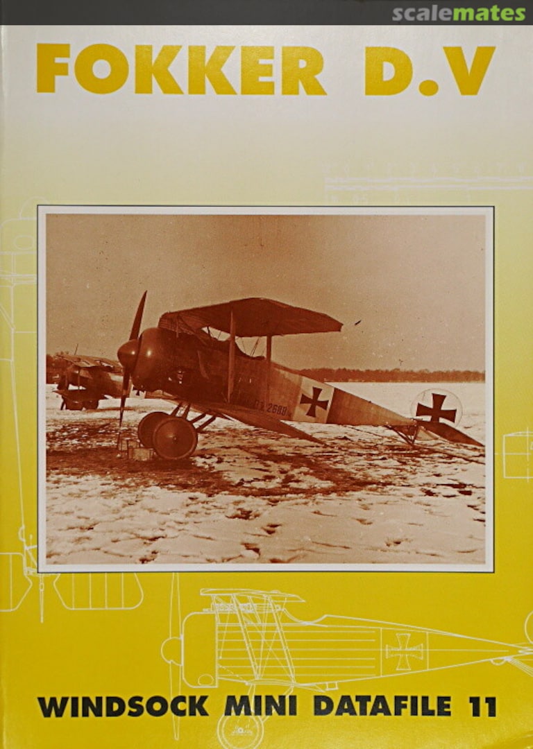 Cover Fokker D.V 11 Albatros Productions Cover Fokker D.V 11 Albatros Productions