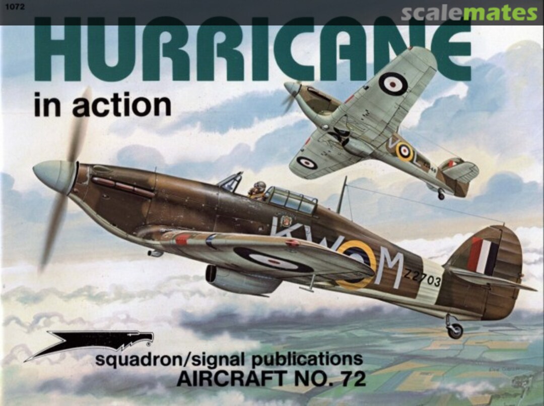 Cover Hurricane 1072 Squadron/Signal Publications Cover Hurricane 1072 Squadron/Signal Publications