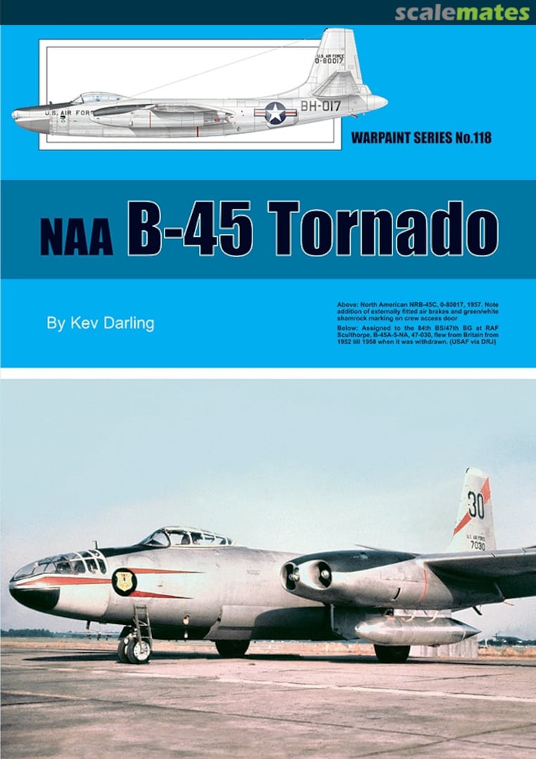 Cover NAA B-45 Tornado 118 Guideline Publications
