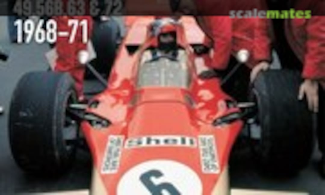 Gold Leaf Team Lotus 49, 56B, 63 & 72 1968-71 (Model Factory Hiro 12) Gold Leaf Team Lotus 49, 56B, 63 & 72 1968-71 (Model Factory Hiro 12)