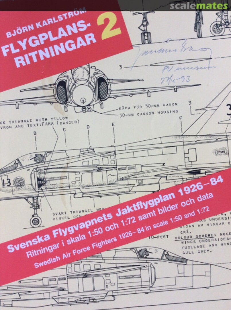 Cover Svenska Flygvapnets Jaktflygplan 1926 - 84 2 Allt om Hobby Cover Svenska Flygvapnets Jaktflygplan 1926 - 84 2 Allt om Hobby
