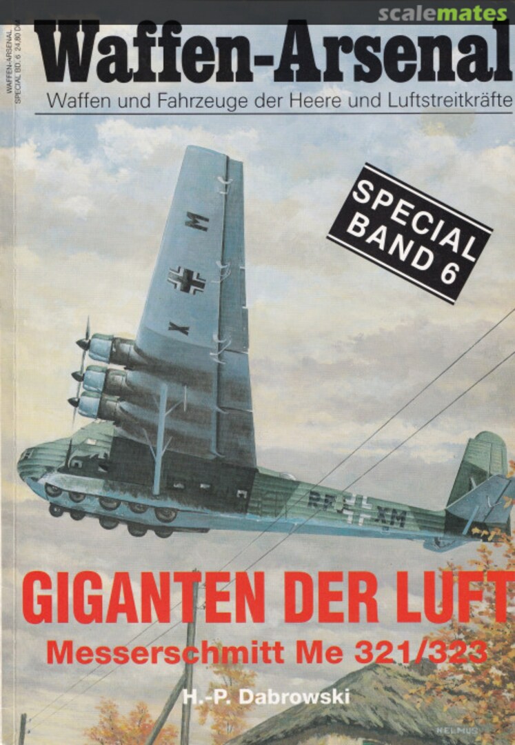 Cover Giganten der Luft - Messerschmitt Me 321/323 6 Podzun-Pallas-Verlag