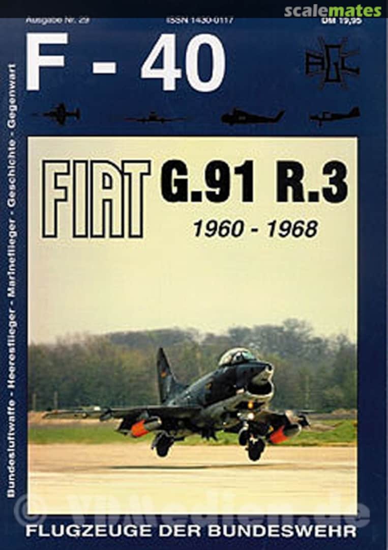 Cover Fiat G.91 R.3 29 Arbeitsgemeinschaft Luftwaffe (AGL) e.V. Cover Fiat G.91 R.3 29 Arbeitsgemeinschaft Luftwaffe (AGL) e.V.