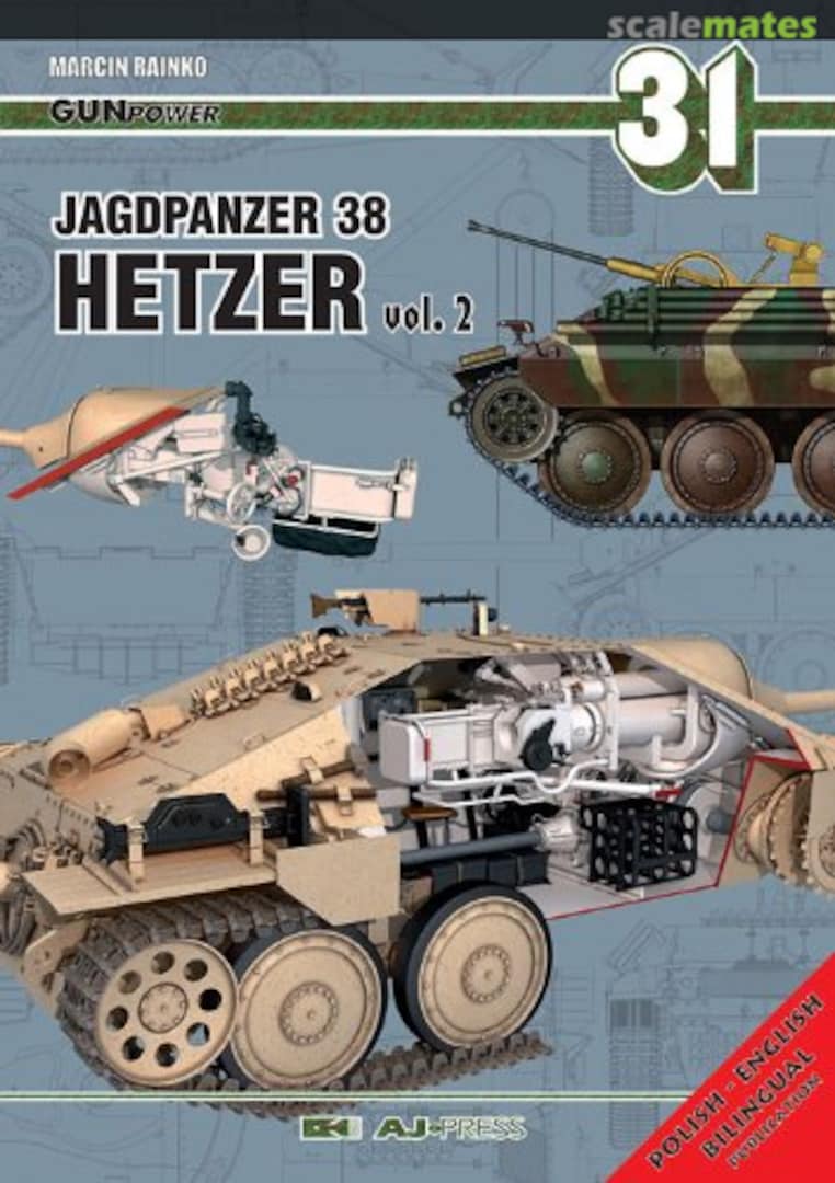 Cover Jagdpanzer 38 Hetzer Vol. 2 31 AJ-Press Cover Jagdpanzer 38 Hetzer Vol. 2 31 AJ-Press