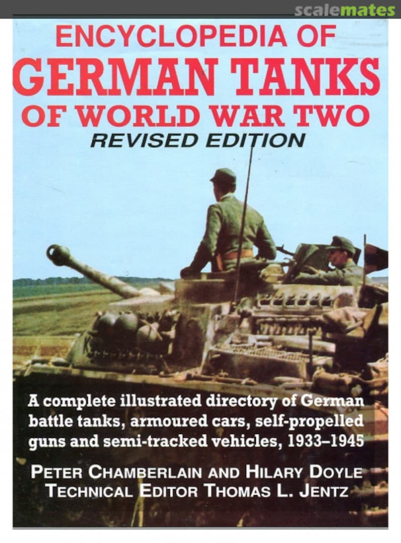 Cover Encyclopedia of German Tanks of World War Two, Revised Edition Arms and Armour Press Cover Encyclopedia of German Tanks of World War Two, Revised Edition Arms and Armour Press