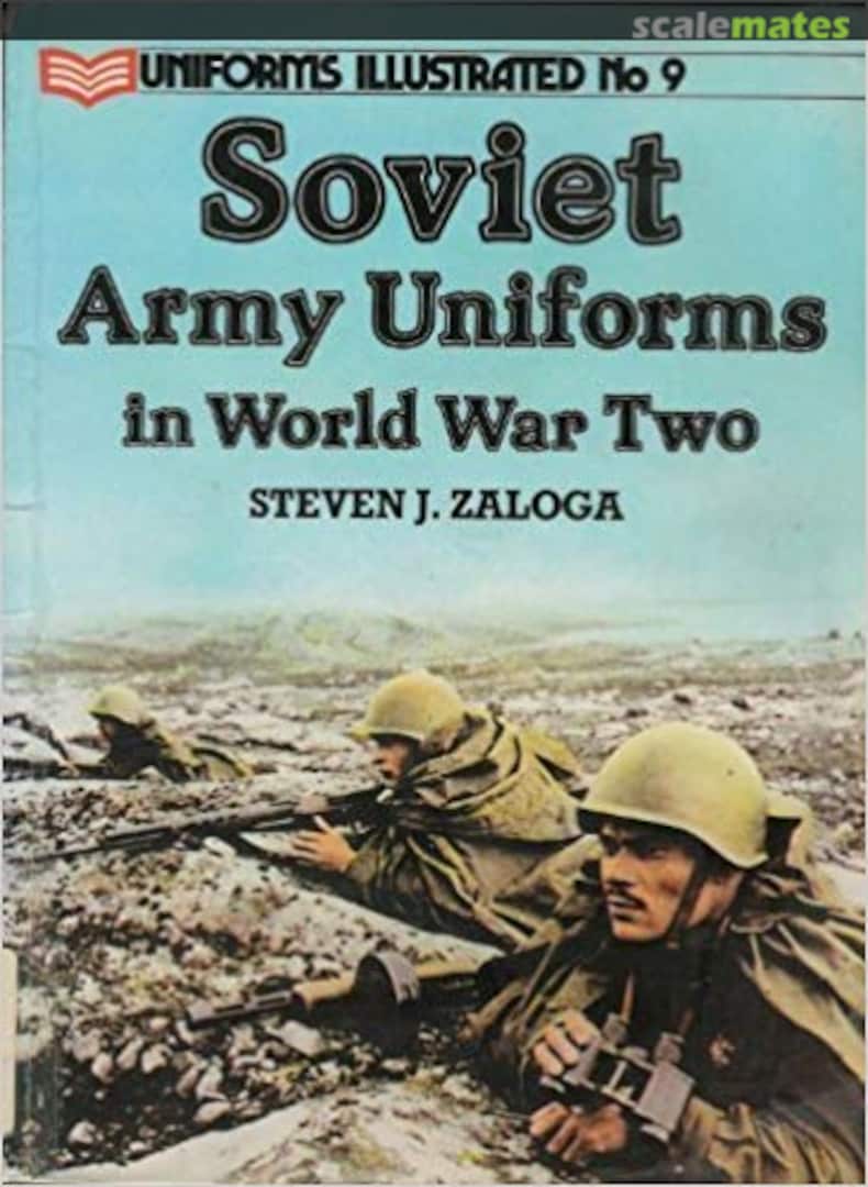 Cover Soviet army uniforms in World War Two 9 Arms and Armour Press