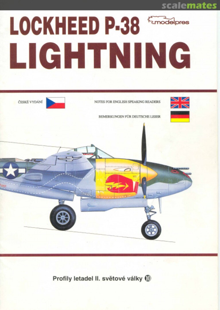 Cover Lockheed P-38 Lightning 10 Modelpres Cover Lockheed P-38 Lightning 10 Modelpres