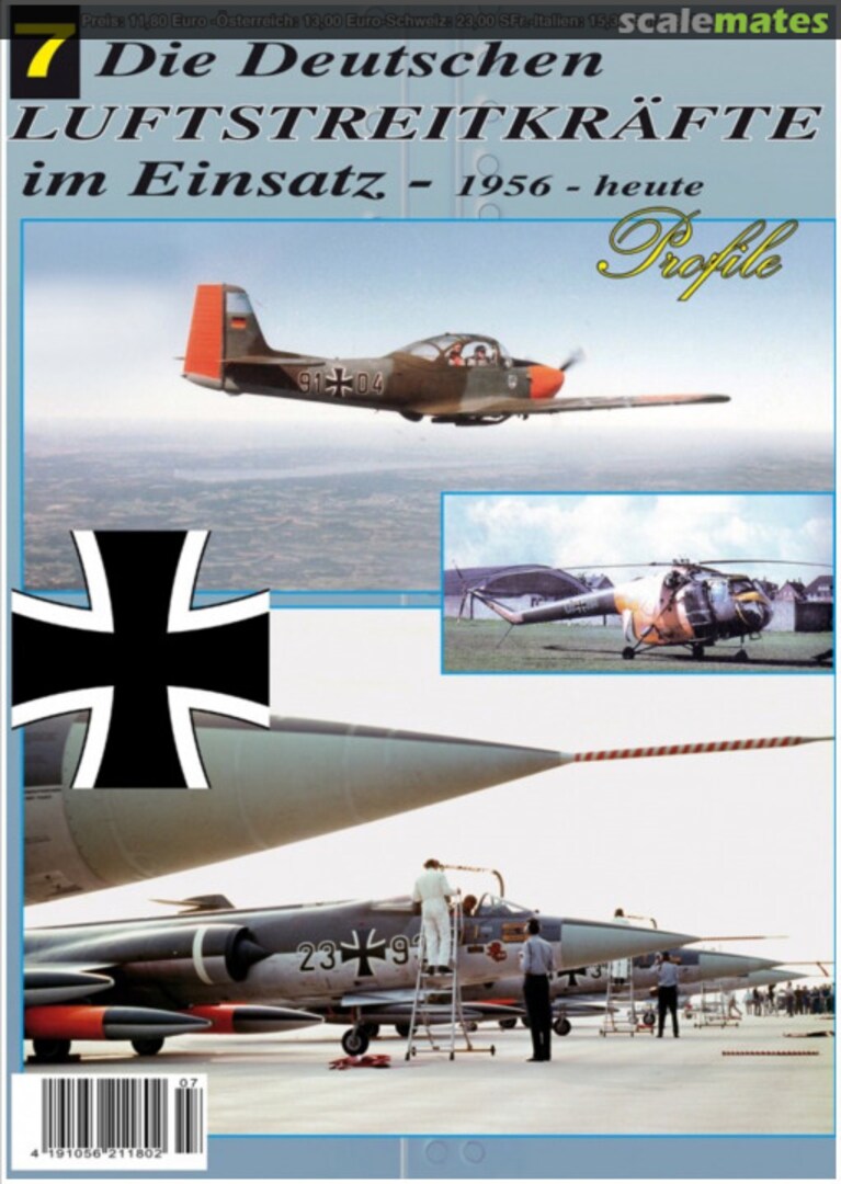 Cover Die deutschen Luftstreitkräfte im Einsatz 1956 bis heute 07 UNITEC-Medienvertrieb