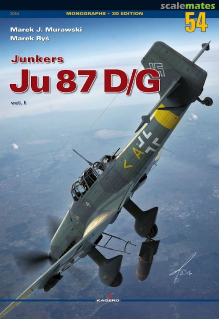 Cover Junkers Ju 87 D/G 54 Kagero Cover Junkers Ju 87 D/G 54 Kagero