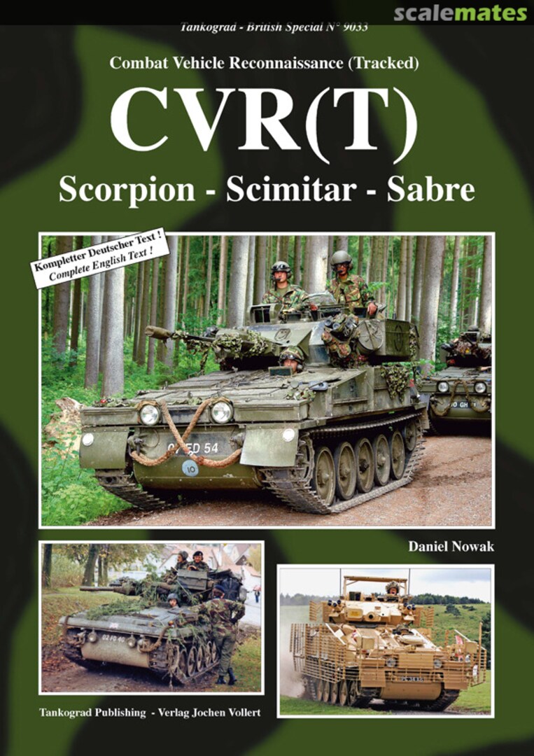 Cover CVR(T) Scorpion - Scimitar - Sabre 9033 Tankograd Publishing