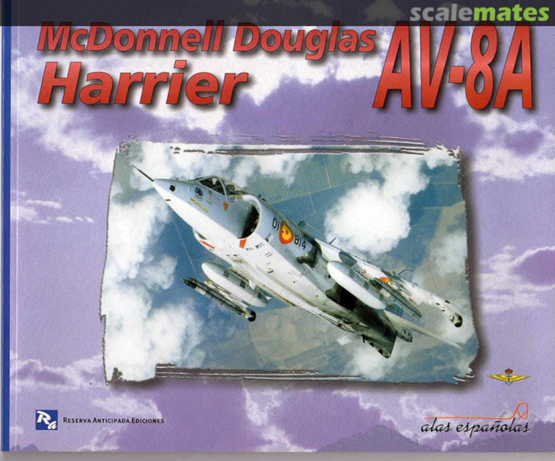 Cover MC DONNELL DOUGLAS HARRIER AV-8A  Series Españolas