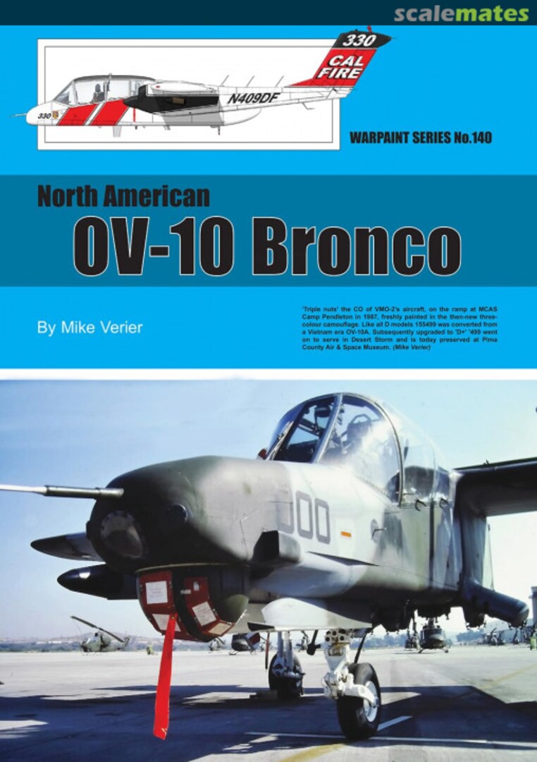 Cover North American OV-10 Bronco 140 Warpaint Books Limited