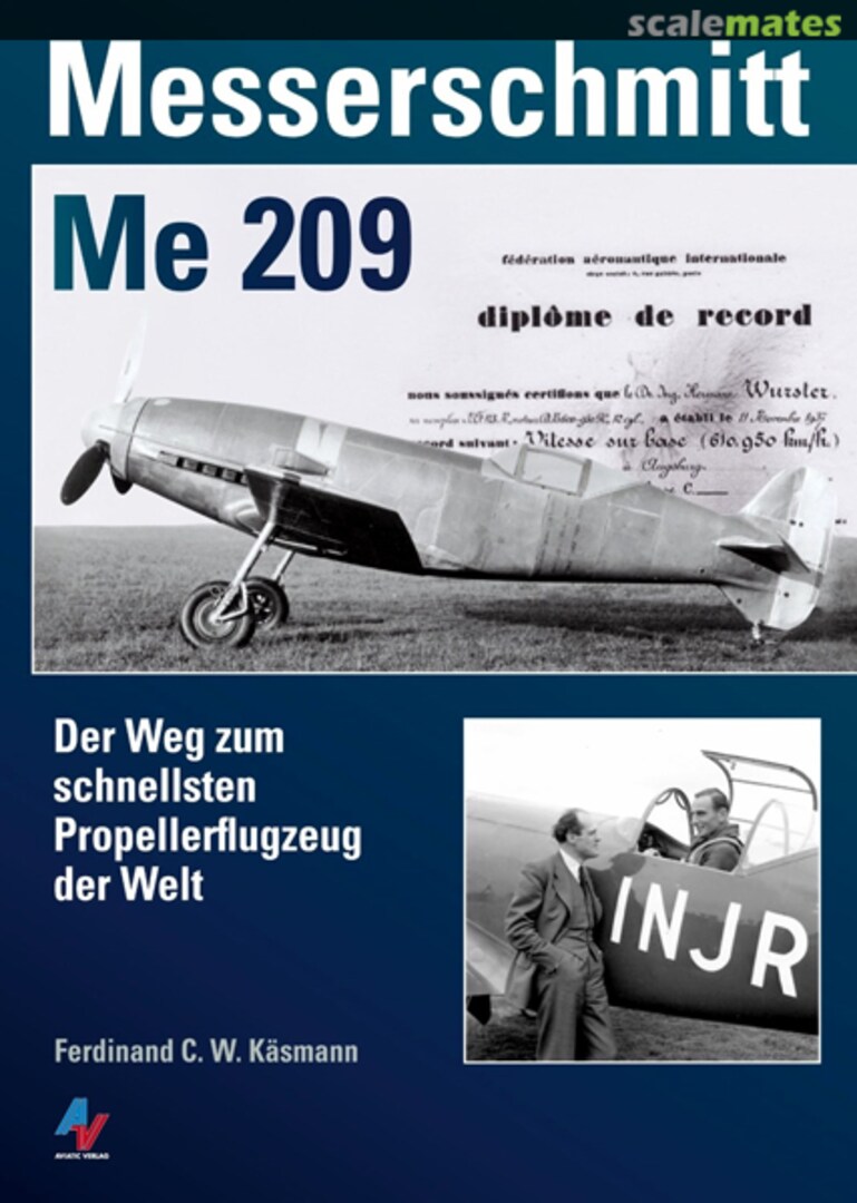 Cover Messerschmitt Me 209  AVIATIC Verlag