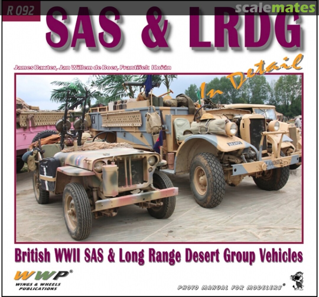 Cover SAS &amp; LRDG Trucks in detail R092 WWP