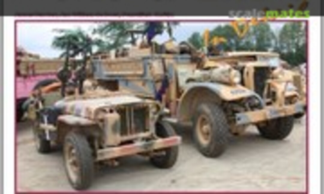 SAS & LRDG Trucks in detail (WWP R092)