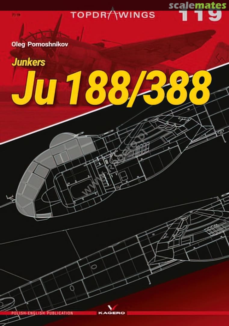 Cover Junkers Ju 188/388 119 Kagero Cover Junkers Ju 188/388 119 Kagero
