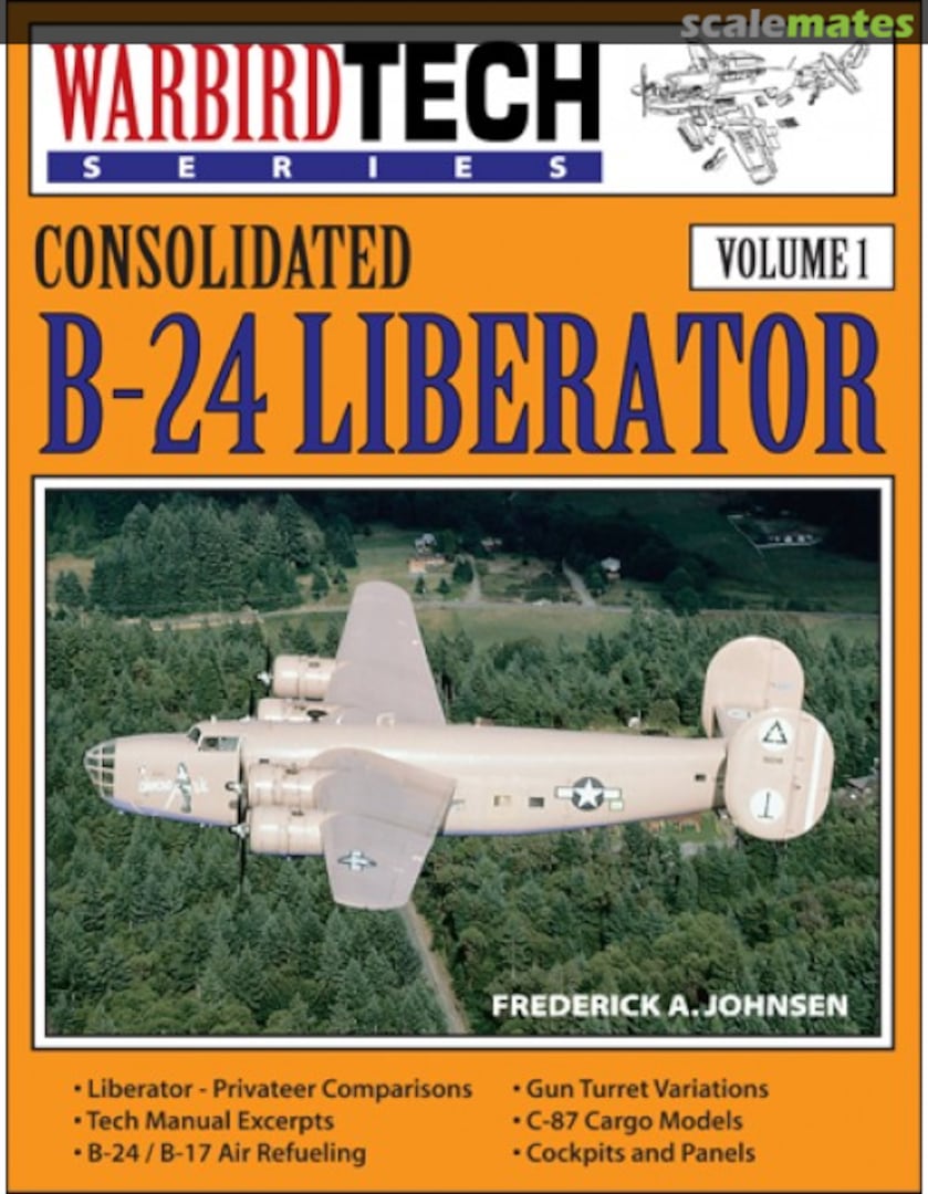Cover Consolidated B-24 Liberator 1 Specialty Press