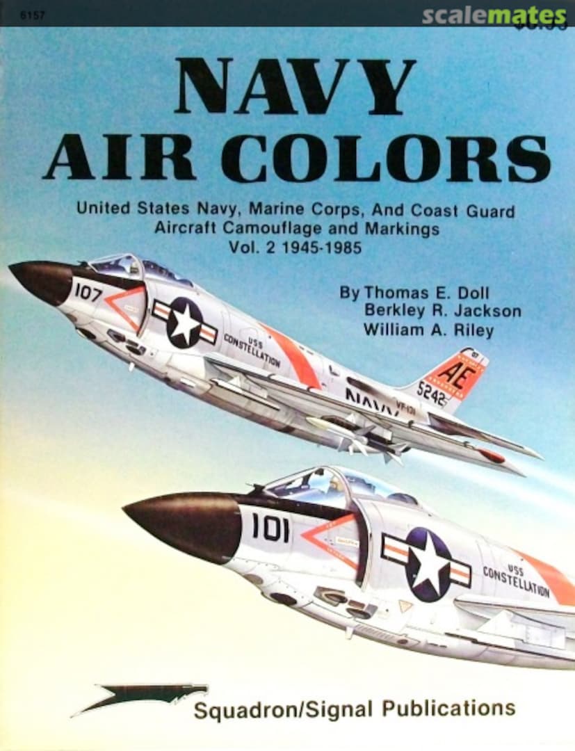 Cover Navy Air Colors 6157 Squadron/Signal Publications