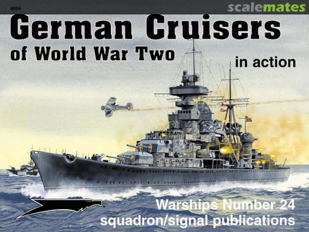 Cover German Cruisers of World War Two 4024 Squadron/Signal Publications Cover German Cruisers of World War Two 4024 Squadron/Signal Publications