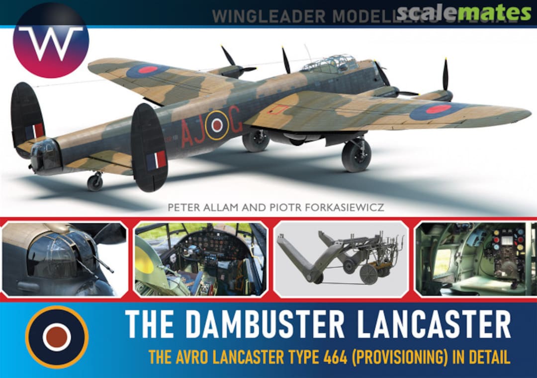Cover The Dambuster Lancaster Wing Leader Cover The Dambuster Lancaster Wing Leader