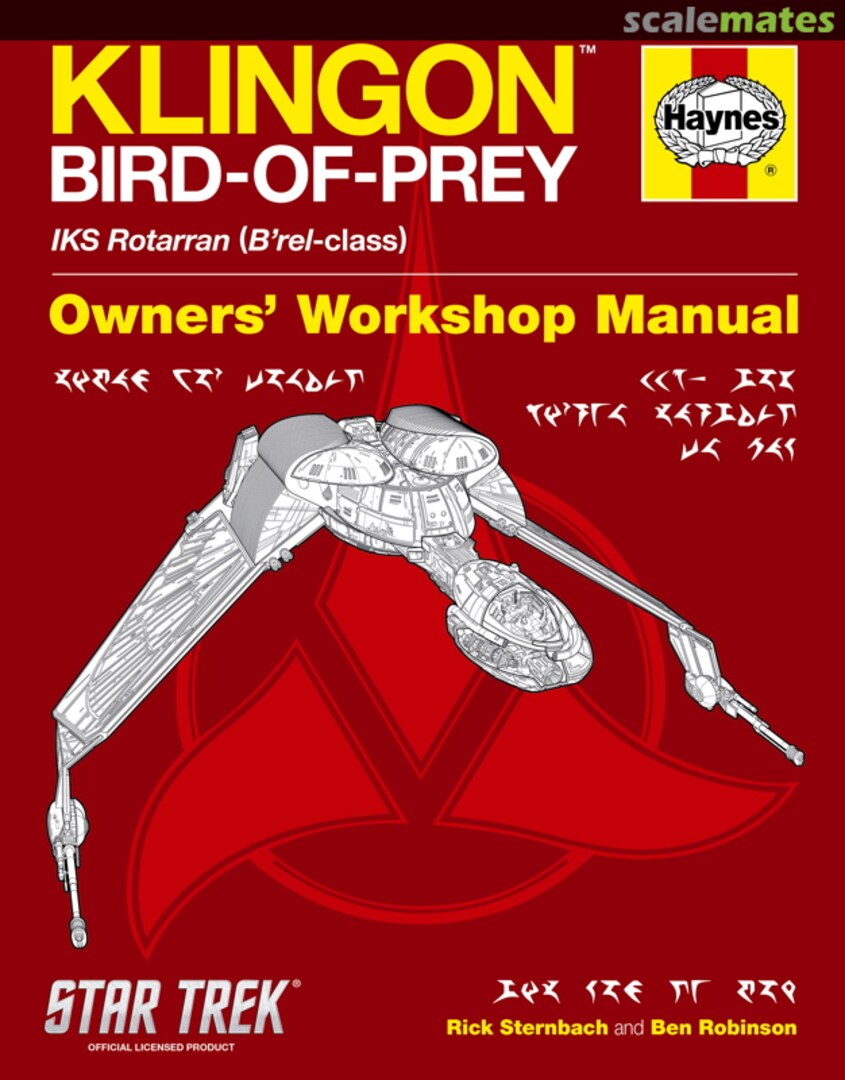 Cover Klingon Bird-of-Prey Insight Editions Cover Klingon Bird-of-Prey Insight Editions