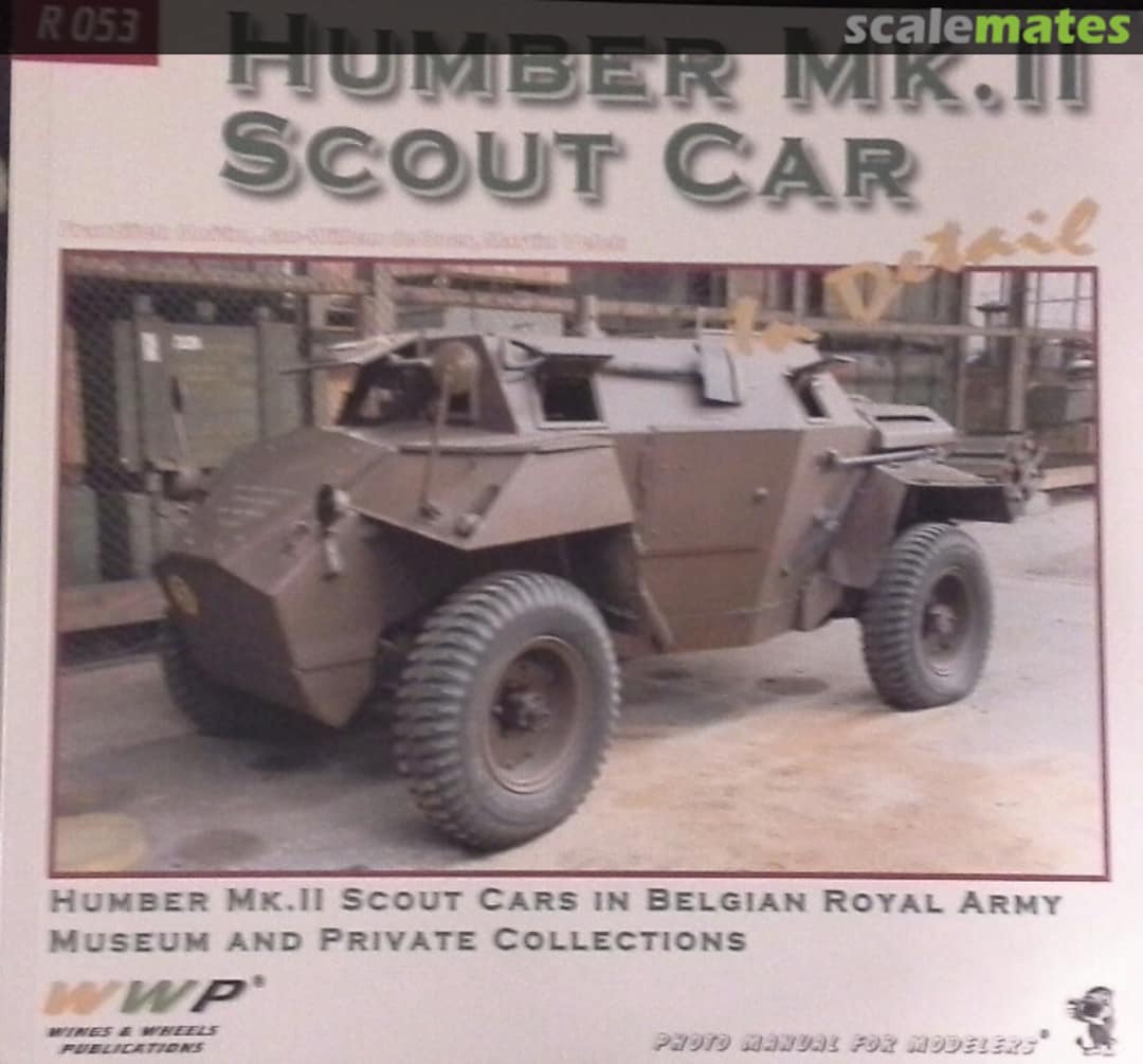 Cover Humber Mk.II Scout Car R053 Wings & Wheels Productions Cover Humber Mk.II Scout Car R053 Wings & Wheels Productions