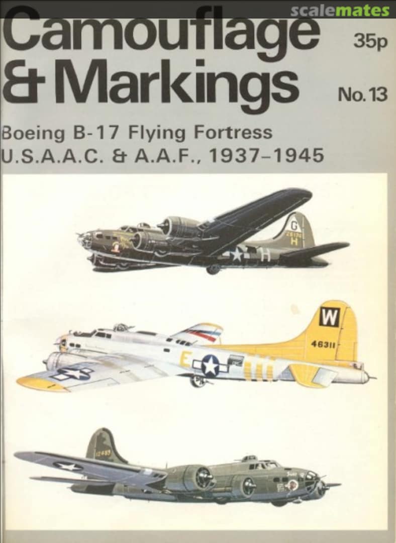 Cover Boeing B-17 Flying Fortress 13 Ducimus Books Limited