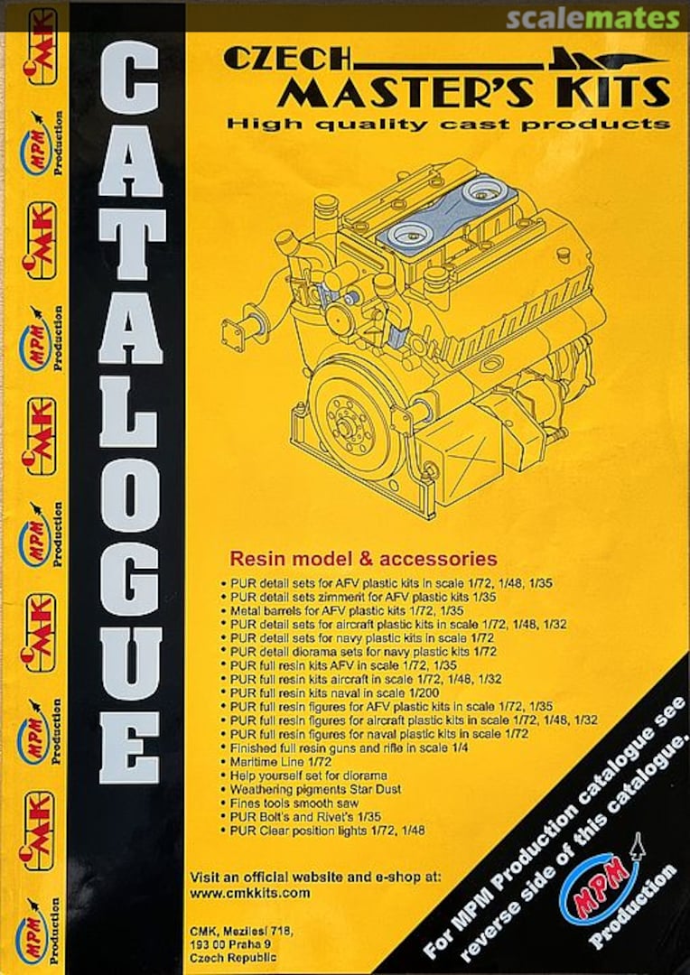 Cover CMK-MPM Production Catalogue 2012  MPM Production