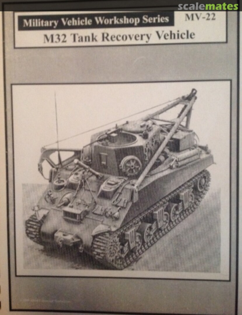 Cover M32 Tank Recovery Vehicle MV-22 Allied Command Productions