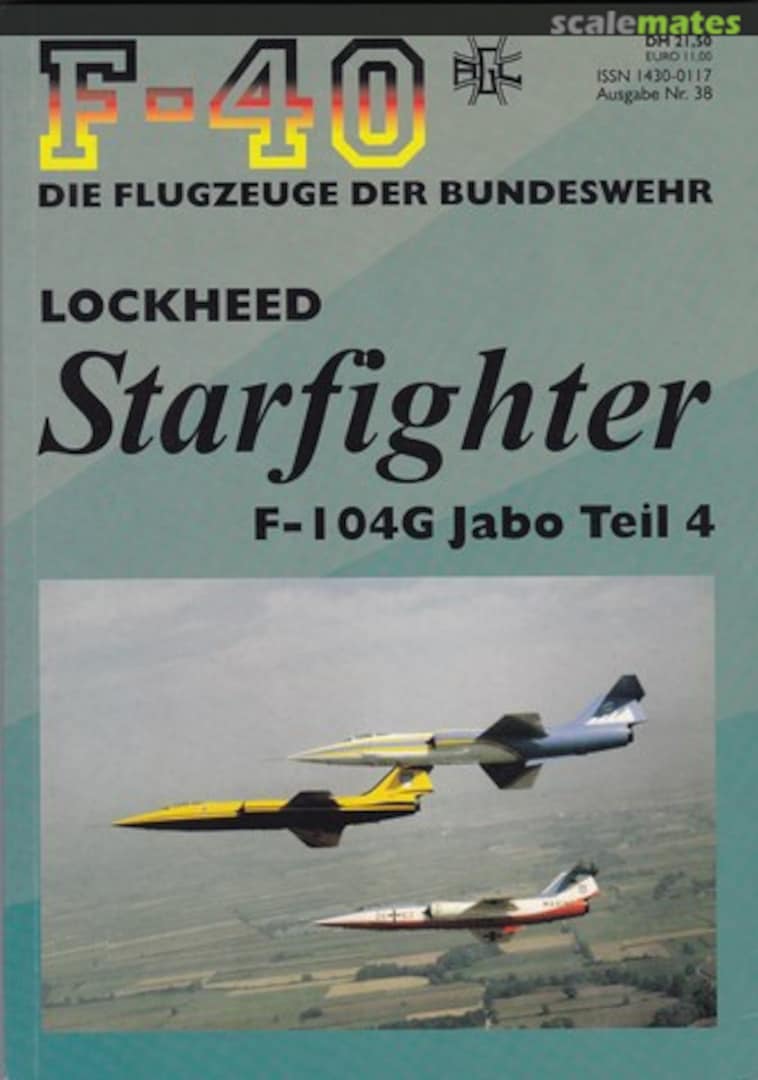 Cover F-104G Starfighter 38 Bmvd-Verlag Cover F-104G Starfighter 38 Bmvd-Verlag