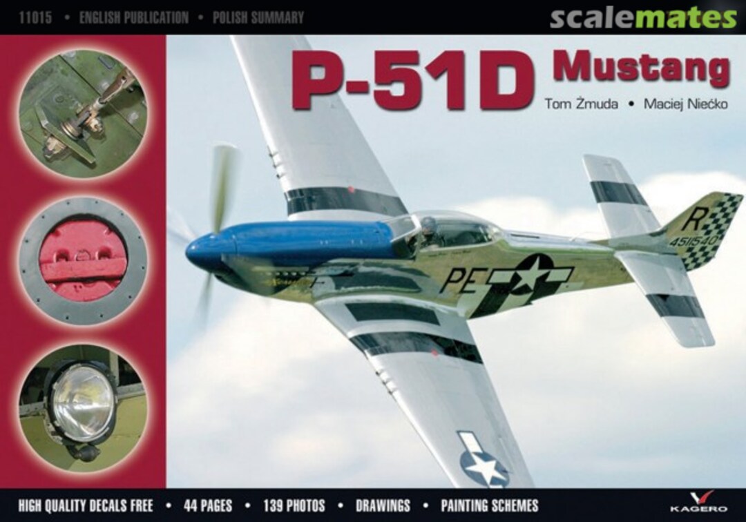 Cover P-51D Mustang 11015 Kagero Cover P-51D Mustang 11015 Kagero
