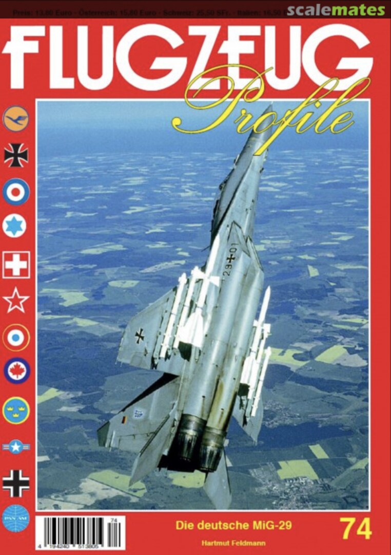 Cover Die deutsche MiG-29 74 UNITEC-Medienvertrieb Cover Die deutsche MiG-29 74 UNITEC-Medienvertrieb