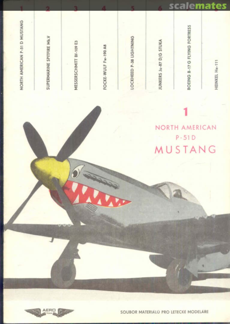 Cover North American P-51D Mustang 1 AEROTEAM Cover North American P-51D Mustang 1 AEROTEAM