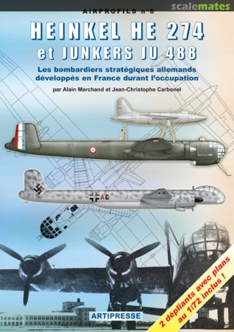 Cover Heinkel He 274 et Junkers Ju 488 6 Artipresse Cover Heinkel He 274 et Junkers Ju 488 6 Artipresse