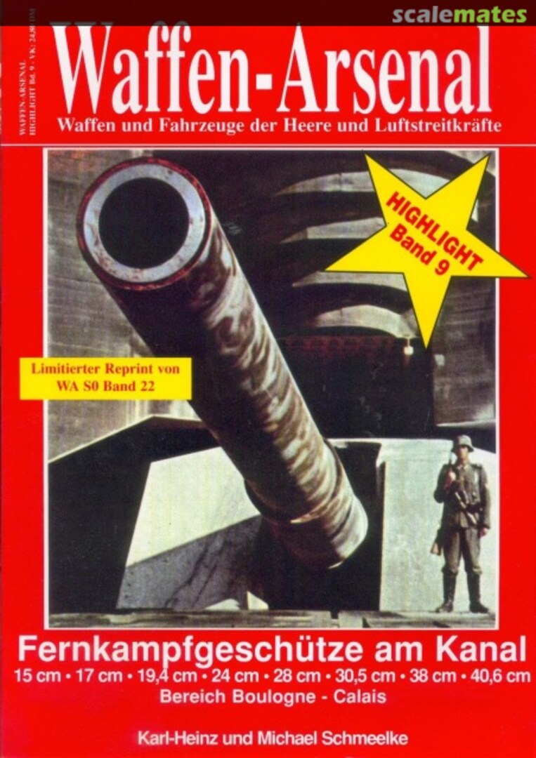 Cover Fernkampfgeschutze am Kanal Band 9 Podzun-Pallas-Verlag Cover Fernkampfgeschutze am Kanal Band 9 Podzun-Pallas-Verlag