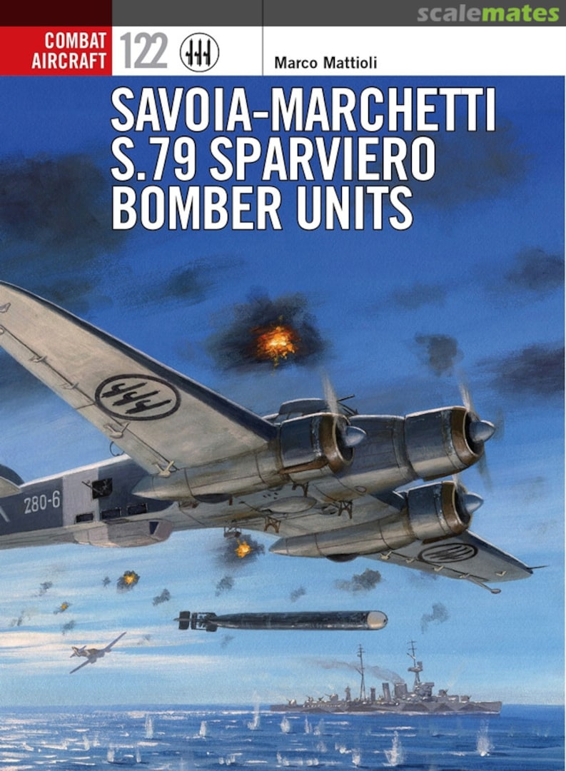 Cover Savoia-Marchetti S.79 Sparviero Bomber Units 122 Osprey Publications