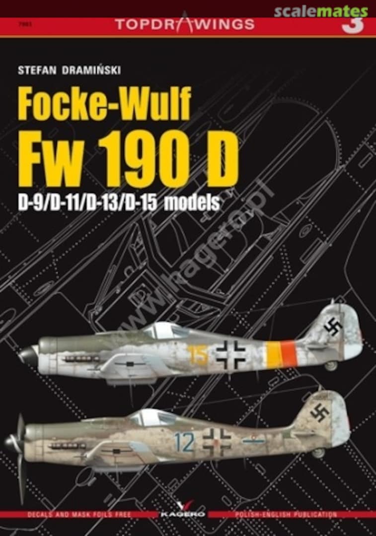 Cover Focke-Wulf Fw 190 D 3 Kagero Cover Focke-Wulf Fw 190 D 3 Kagero