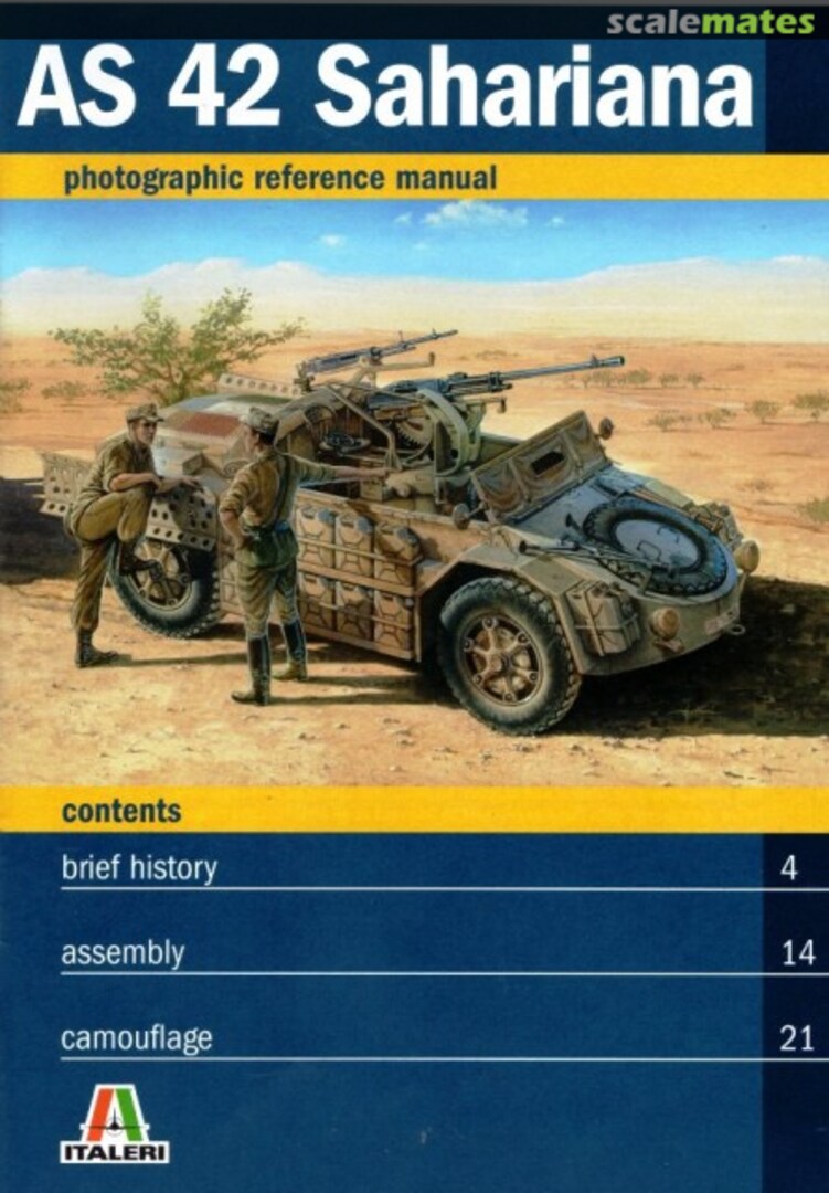 Cover AS 42 Sahariana 6452 Italeri Cover AS 42 Sahariana 6452 Italeri