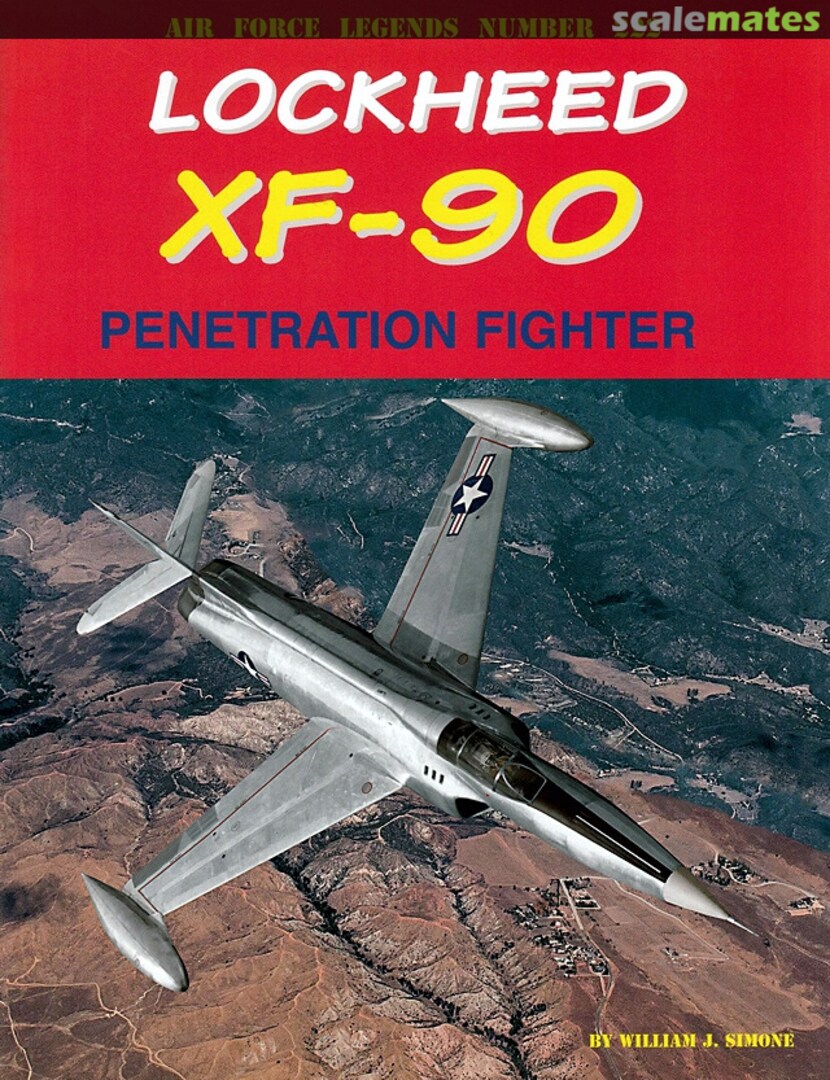 Cover Lockheed XF-90 222 Ginter Books