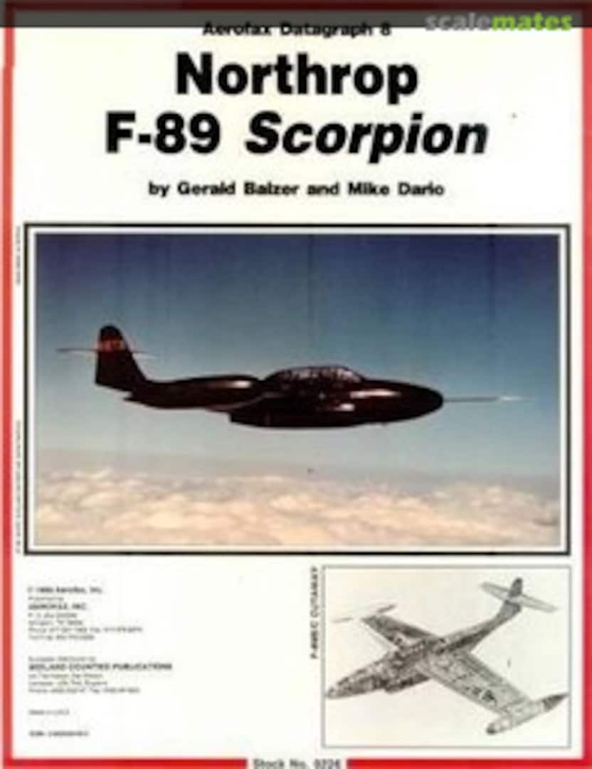 Cover Northrop F-89 Scorpion 8 Aerofax Cover Northrop F-89 Scorpion 8 Aerofax
