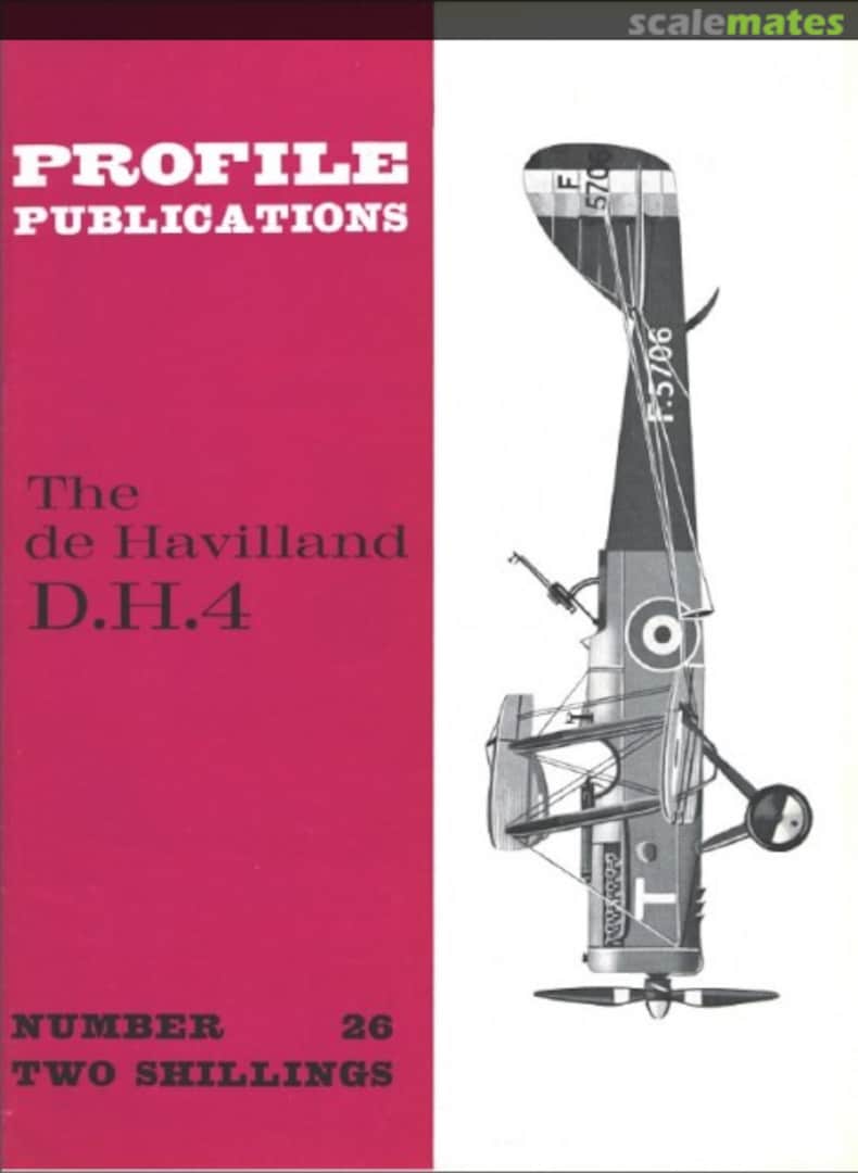 Cover The de Havilland D.H.4 26 Profile Publications Cover The de Havilland D.H.4 26 Profile Publications