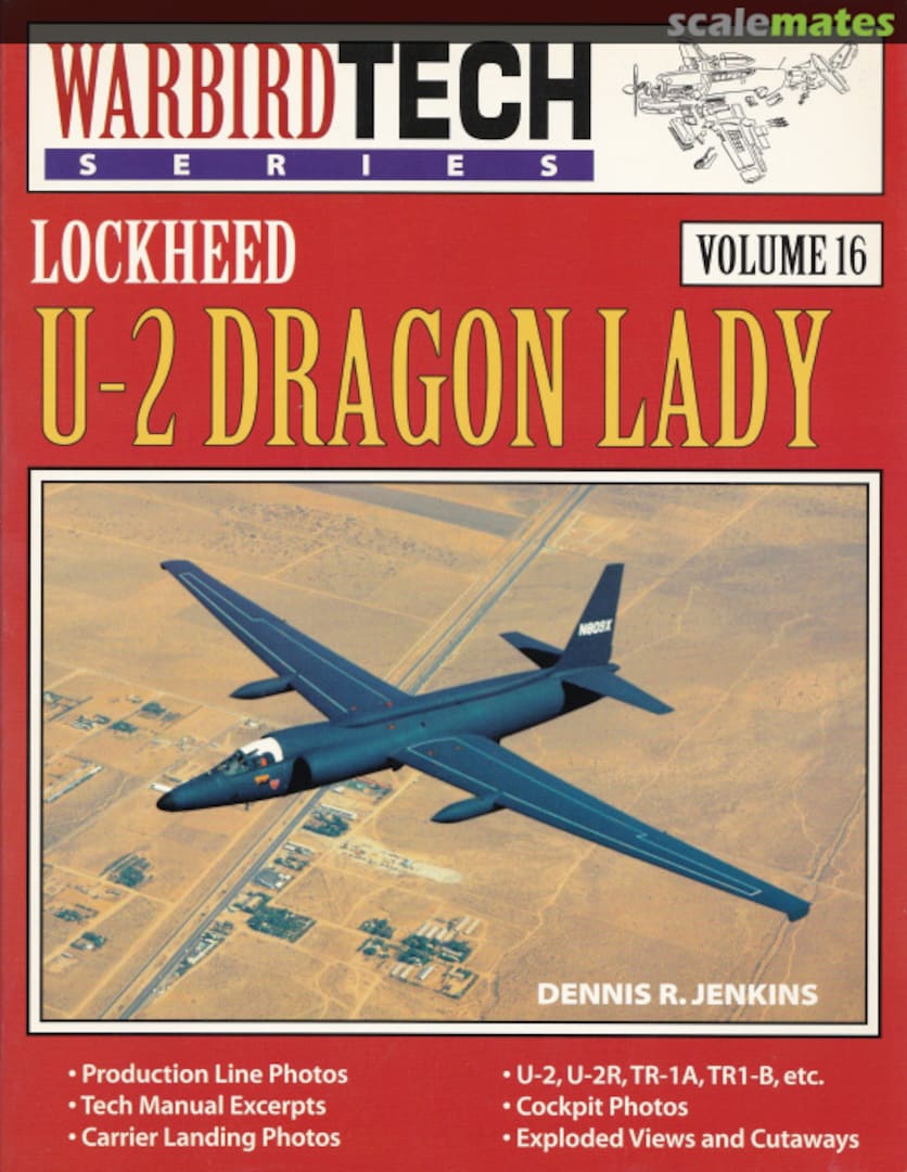 Cover Lockheed U-2 Dragon Lady 16 Specialty Press Cover Lockheed U-2 Dragon Lady 16 Specialty Press