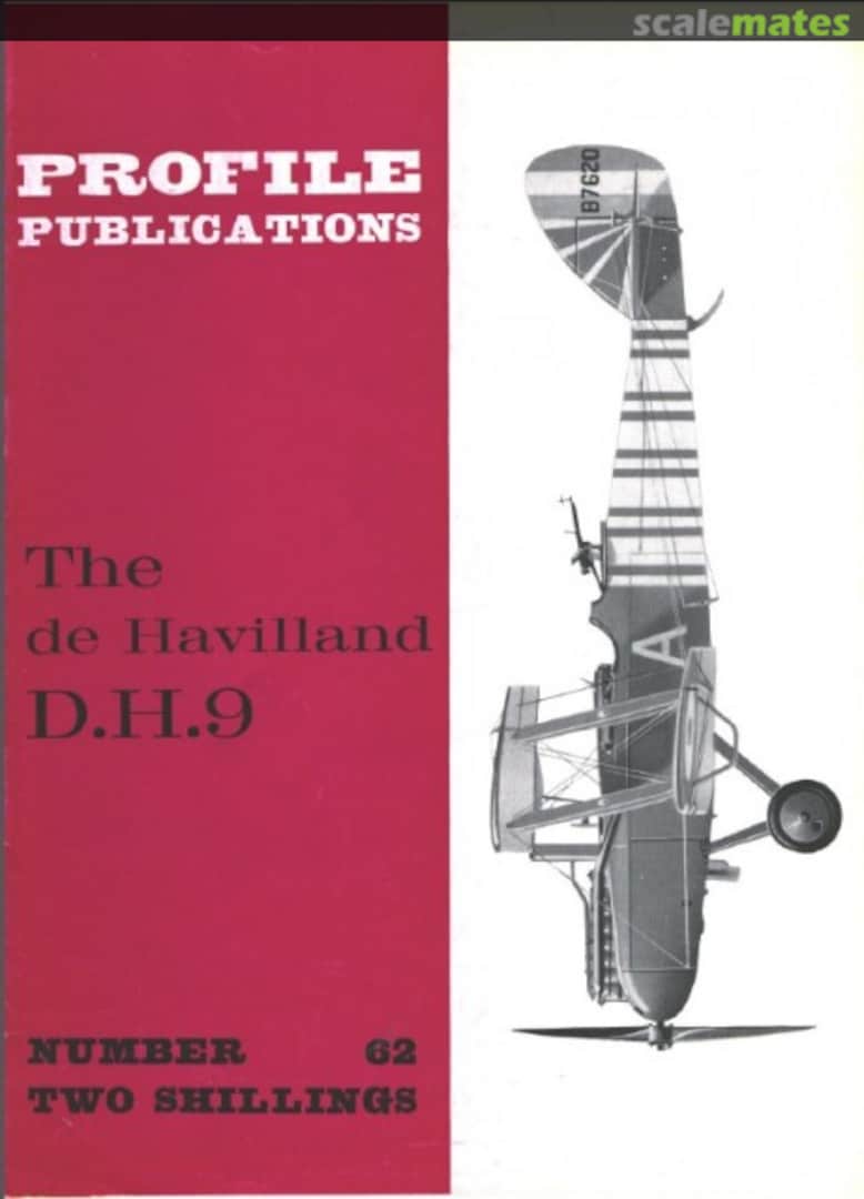 Cover The de Havilland D.H.9 62 Profile Publications Cover The de Havilland D.H.9 62 Profile Publications