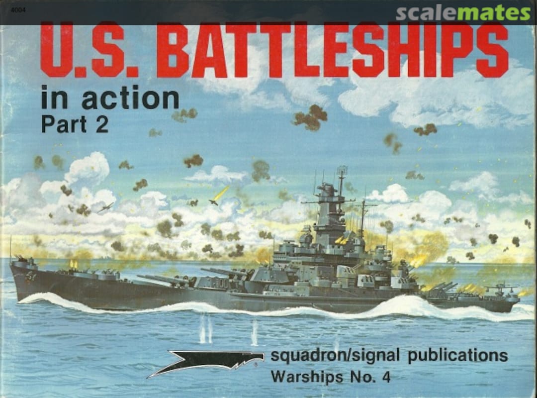Cover U.S. Battleships 4004 Squadron/Signal Publications